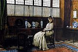 The Cradle Song by John Atkinson Grimshaw
